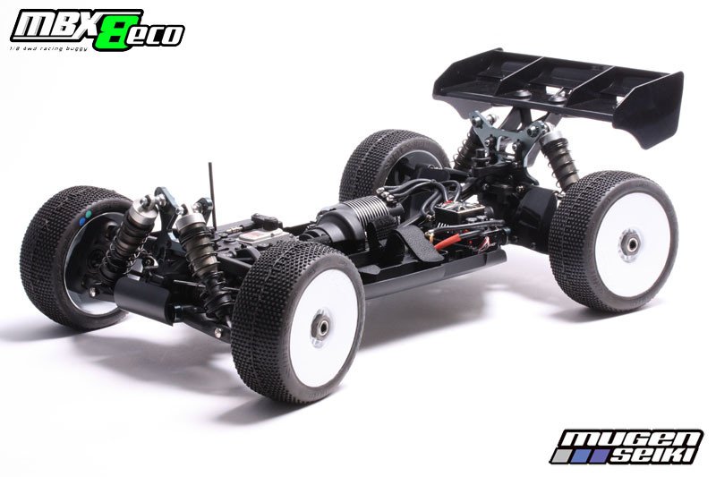 Support Moteur Mugen Seiki MUGE2141BA Pour MBX8 ECO - Compatible Pignon Jusqu’à 23 Dents - Neuf Sous Emballage